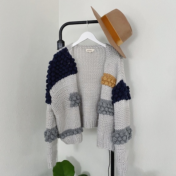 Adora Sweaters - Oversized Popcorn Thick Knit Sweater
